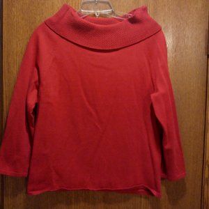 White Stag Boat Neck Turtle Neck